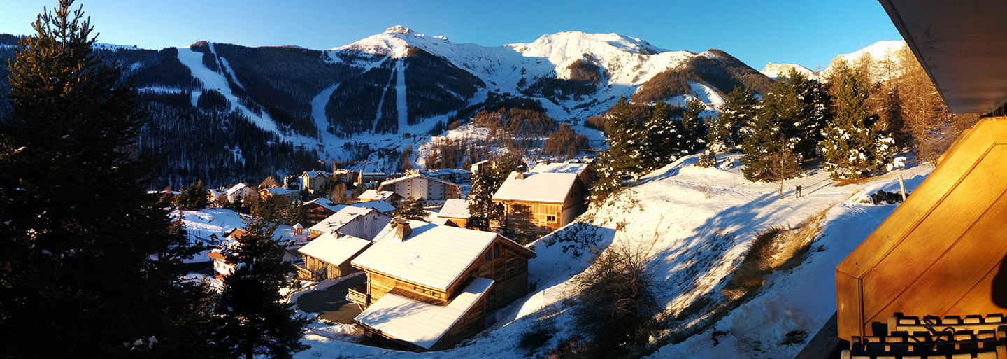 ski resorts and villas in alps